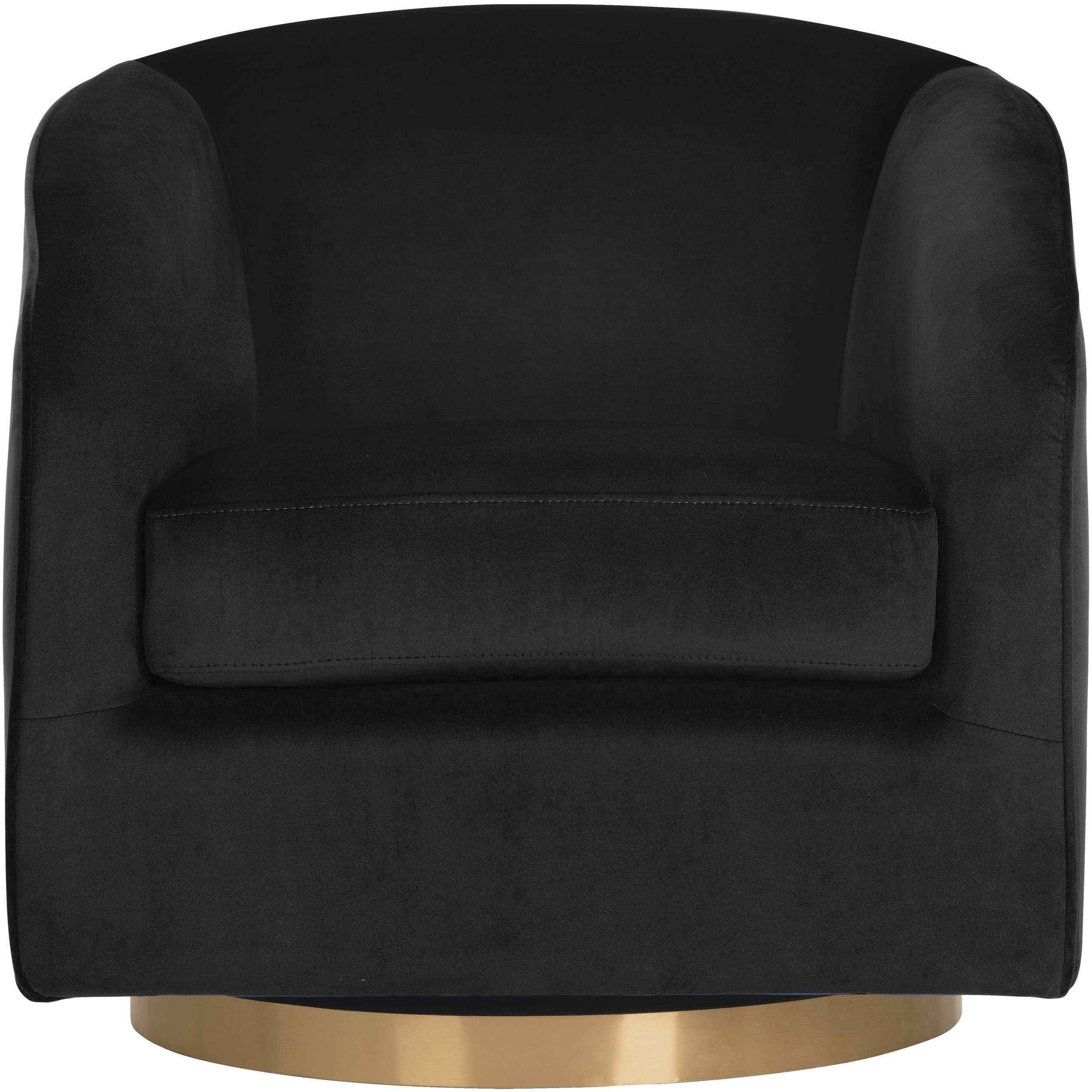 Hazel Gold / Black Sky Swivel Lounge Chair, Swivel